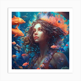 Mermaid Art Print