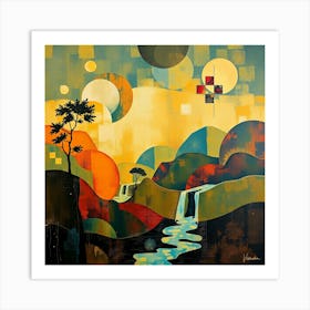 'River' Art Print