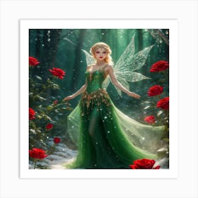 Fairy In The Forest 1 Art Print