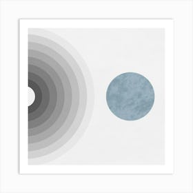 Circle And A Circle Art Print