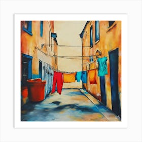 Laundry Time Art Art Print