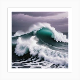 Ocean Waves 5 Art Print