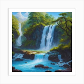 Waterfall Art Print