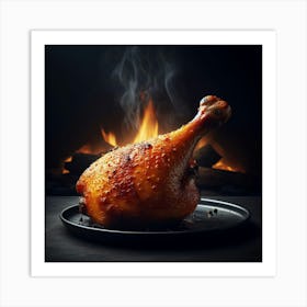 Chicken Food Restaurant62 Art Print