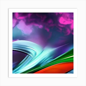 Abstract Painting 23 Art Print