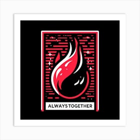 Always Together 2 Art Print