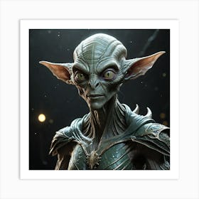 Elvish Elf Art Print