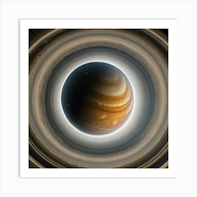 Saturn'S Rings Art Print