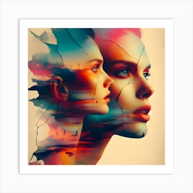 Portrait Of A Woman 27 Art Print