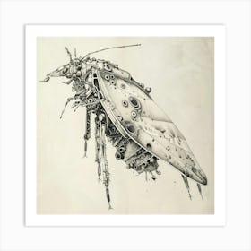 Cockroach Art Print