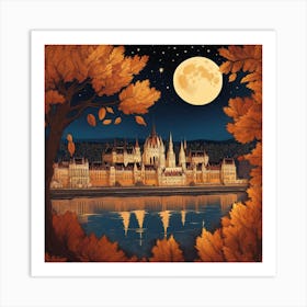 Budapest in the Fall Art Print