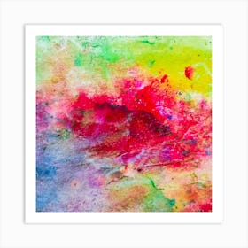 Abstract Watercolor Painting 5 Art Print