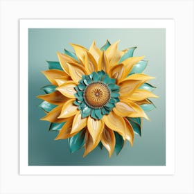 Sunflower 15 Art Print