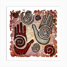 Healing Hands Art Print