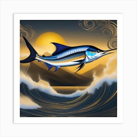 Marlin 2 Art Print