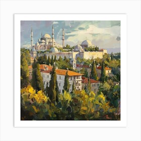 Blue Mosque 1 Art Print