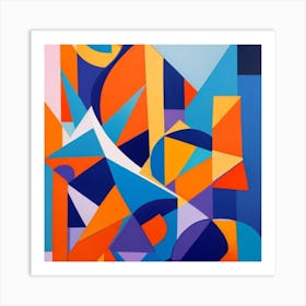 Abstract Painting H Art Print