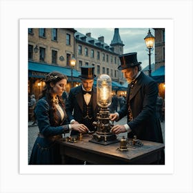 Steampunk 4 Art Print