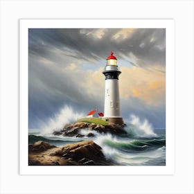 Lighthouse 10 Art Print