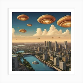 Extraterrestrial Invaders Art Print