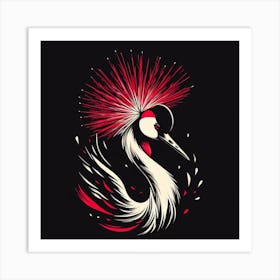 Crane 1 Art Print