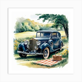 Car Art 280 Art Print