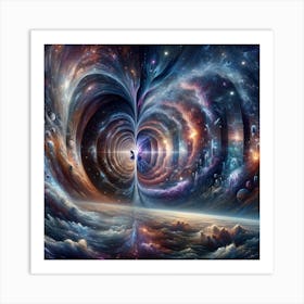 Eternity implosion Art Print