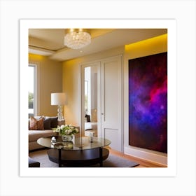 Nebula Painting Art Print