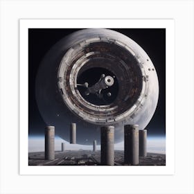 Space Station 26 Art Print