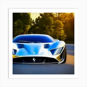 Ferrari oncept Art Print