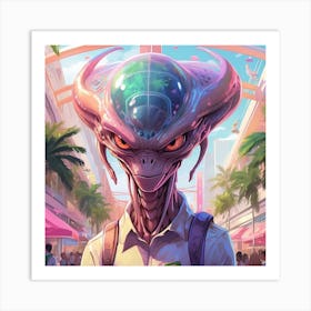 Alien Art Print