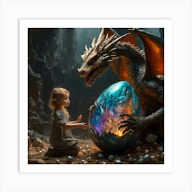 Dragon Egg Art Print