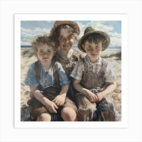 Traditional Seaside Joy Art Print