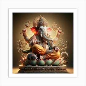 Ganesha Art Print