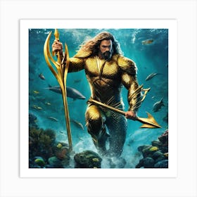 Aquaman 3 Art Print