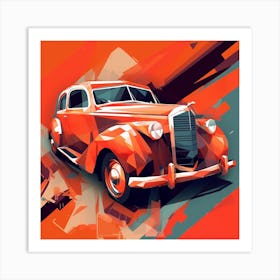 Vintage Car Art Print