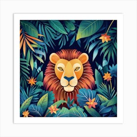 Jungle Sentinel (10) Art Print