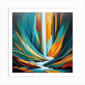 Waterfall 1 Art Print