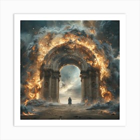 Gates Of Hell Art Print