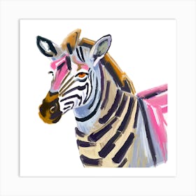 Grevy S Zebra 03 Art Print