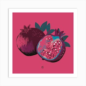 Food Granatapfel Art Print