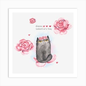 Happy Valentine'S Day Art Print