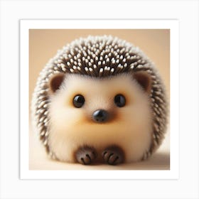 Cute Hedgehog Art Print