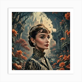 Audrey Art Print