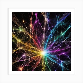 Abstract Fractal 22 Art Print