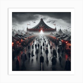 Bloody Carnival Art Print