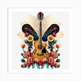 Acoustic Guitar 4 Art Print