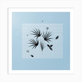 Simply Blue Art Print