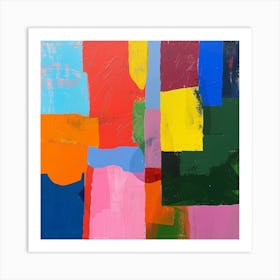 Modern Abstract Collection 5 Art Print