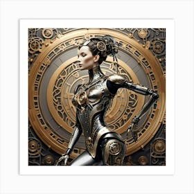 female android Art Print